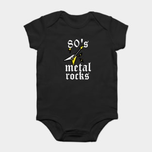 80's Metal Rocks Baby Bodysuit
